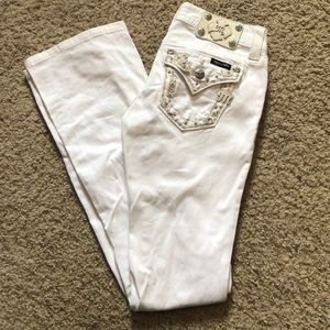 White jeans